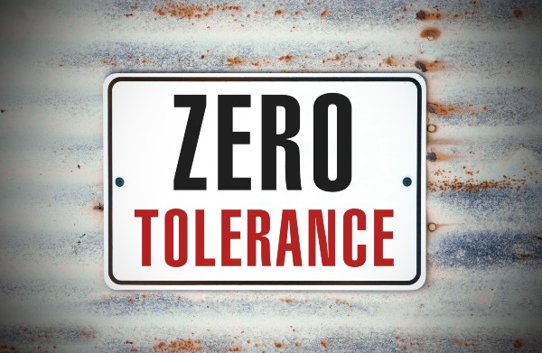image of zero tolerance